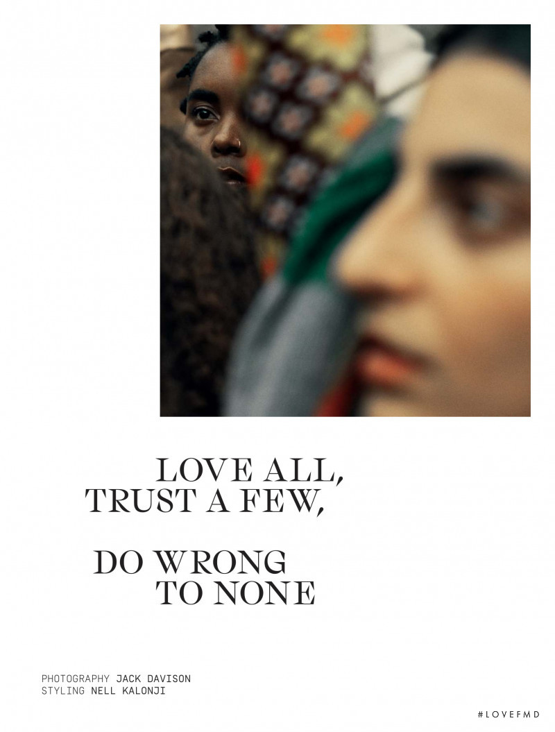 Love All, Trust a Few, Do Wrong To No One, September 2018