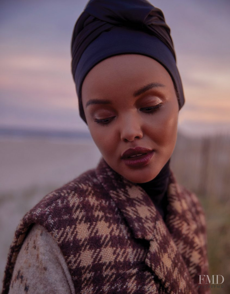 Halima Aden featured in Desert, November 2018