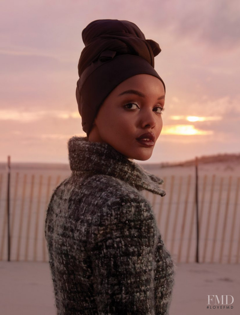 Halima Aden featured in Desert, November 2018