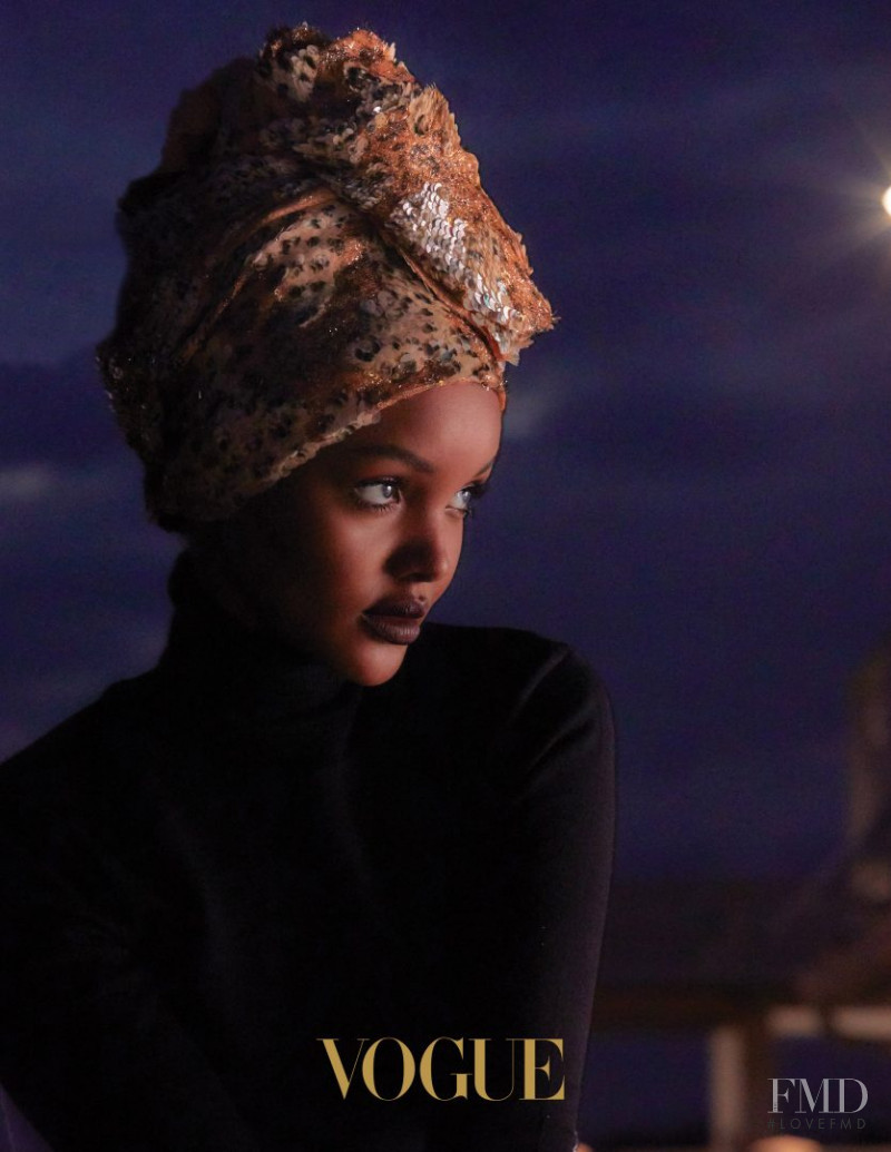 Halima Aden featured in Desert, November 2018