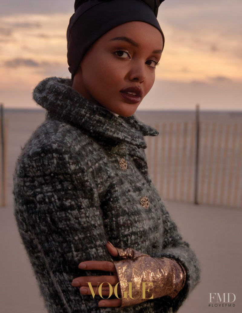 Halima Aden featured in Desert, November 2018