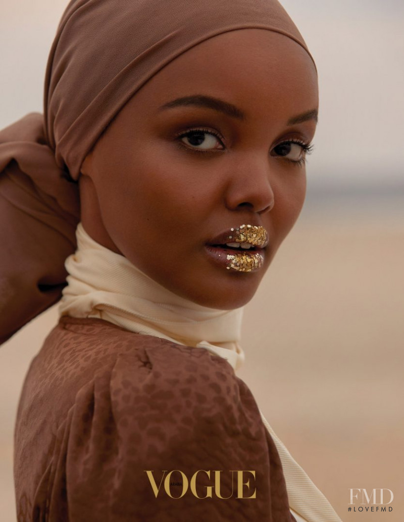 Halima Aden featured in Desert, November 2018