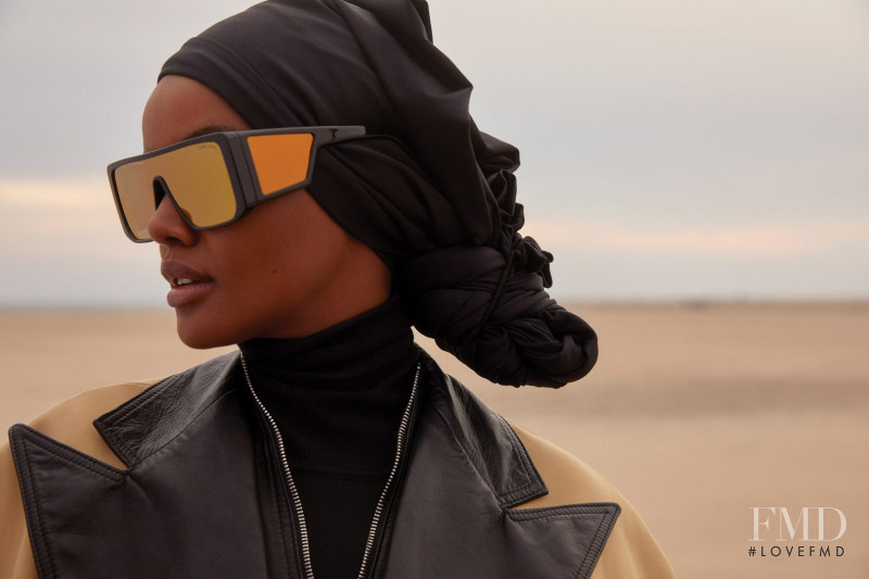 Halima Aden featured in Desert, November 2018