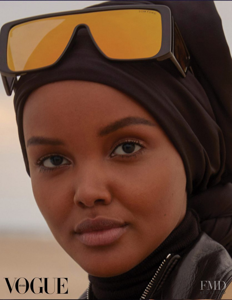 Halima Aden featured in Desert, November 2018