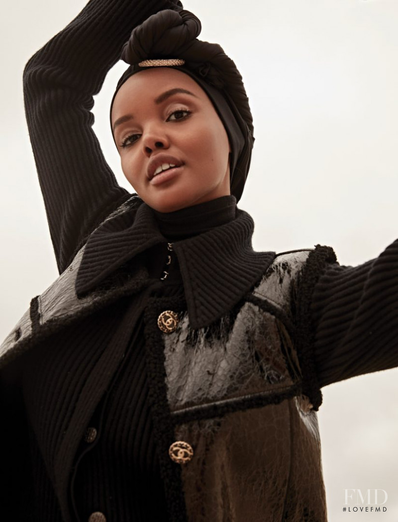 Halima Aden featured in Desert, November 2018