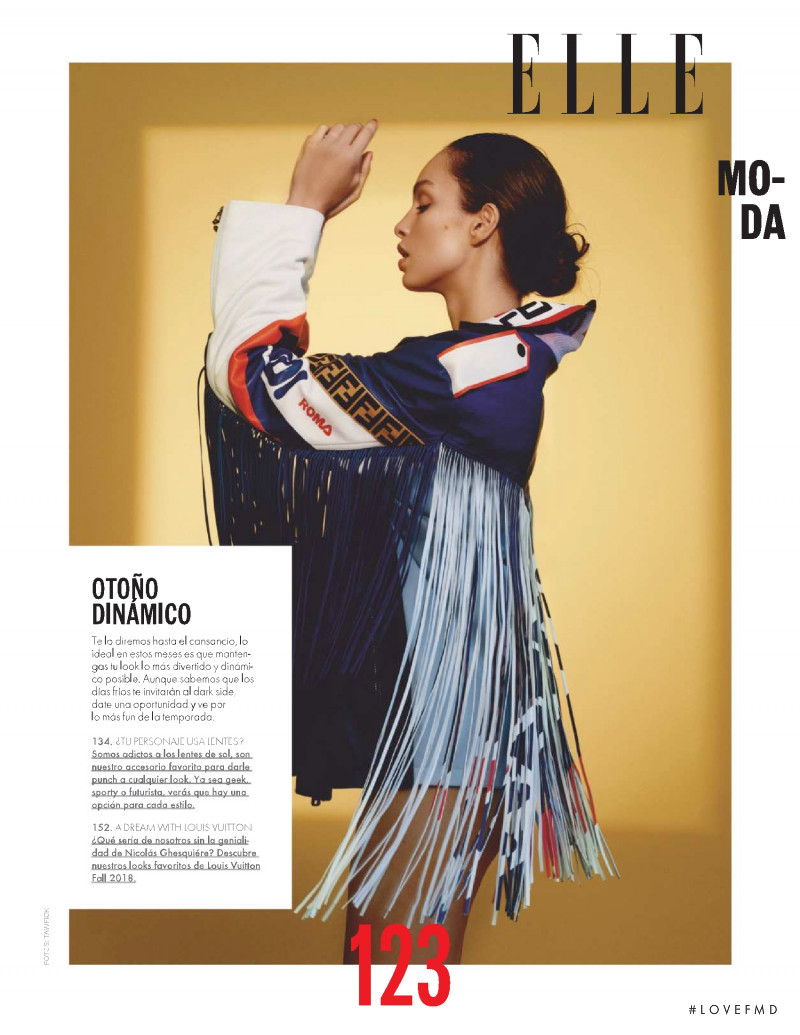 Luma Grothe featured in This Is Fendi Mania, November 2018