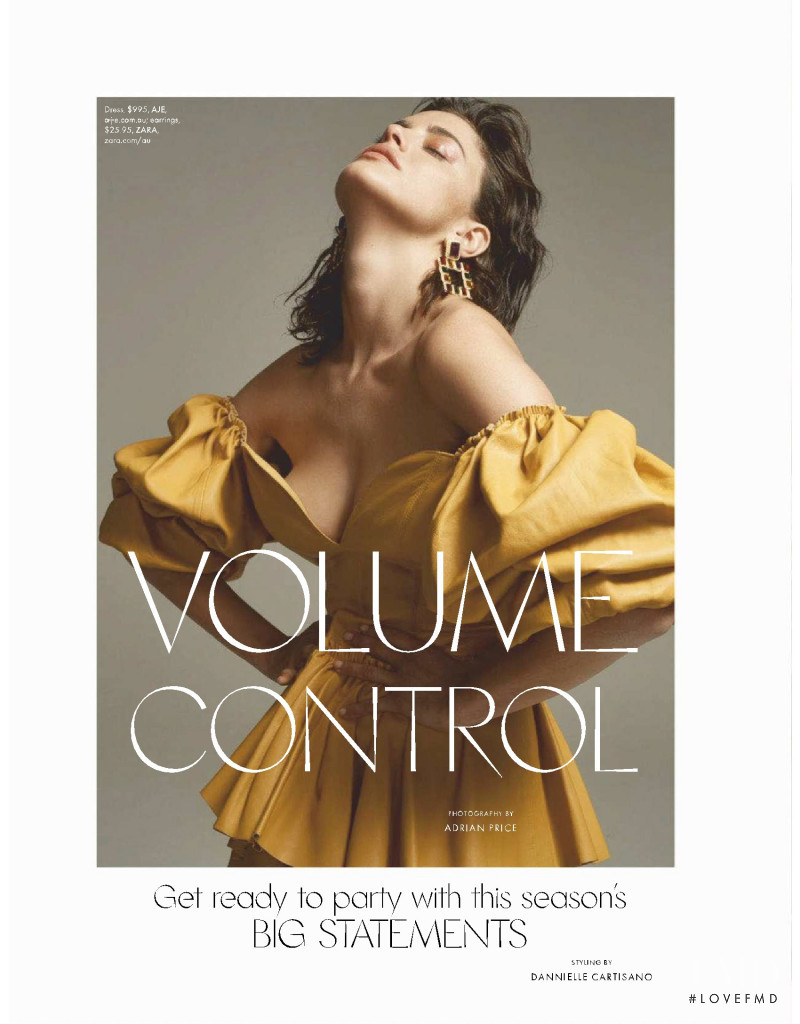 Alejandra Alonso featured in Volume Control, December 2018