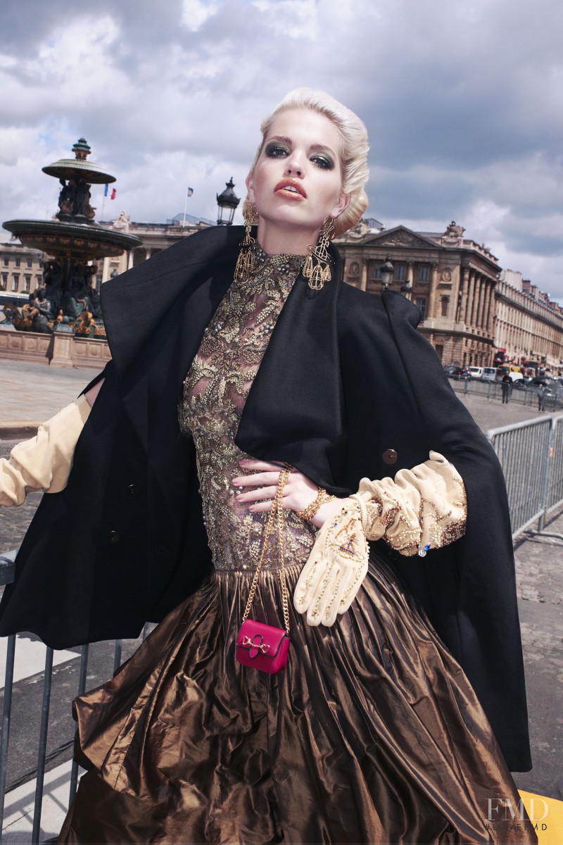Daphne Groeneveld featured in Fashionably Loud & Incredibly Baroque, September 2012