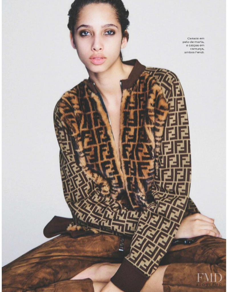 Yasmin Wijnaldum featured in Assumiro O Frio, November 2018