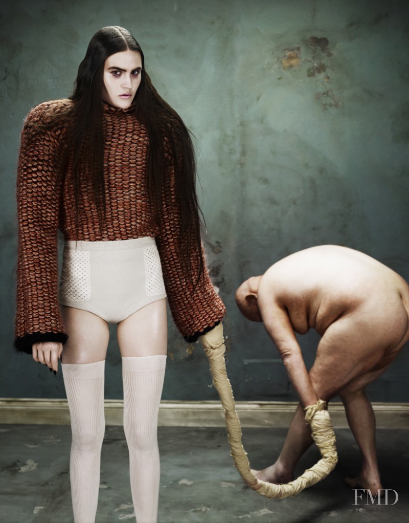 Maria Bradley featured in Circus Humanus, September 2012