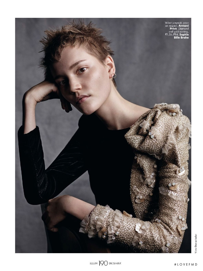 Lina Hoss featured in Couture\'s New Mood, December 2018