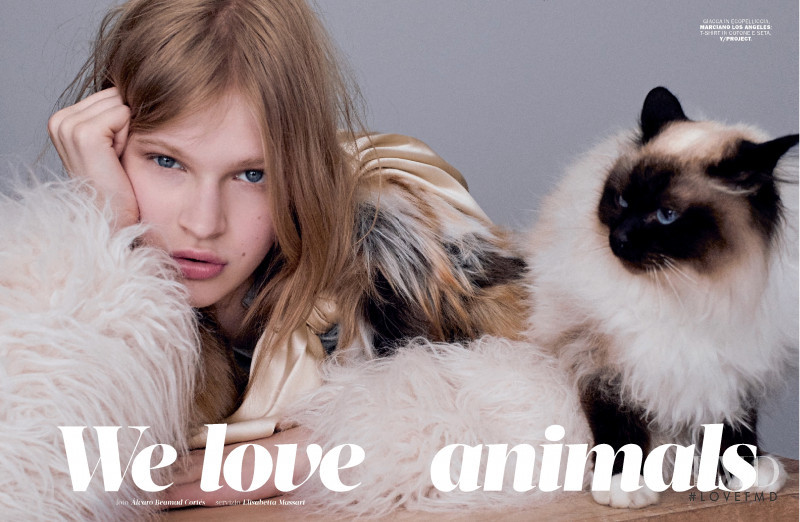 Aivita Muze featured in We love animals, October 2018