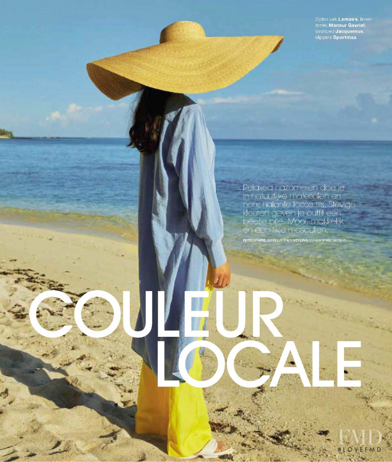 Cai Lee featured in Couleur Locale, August 2018