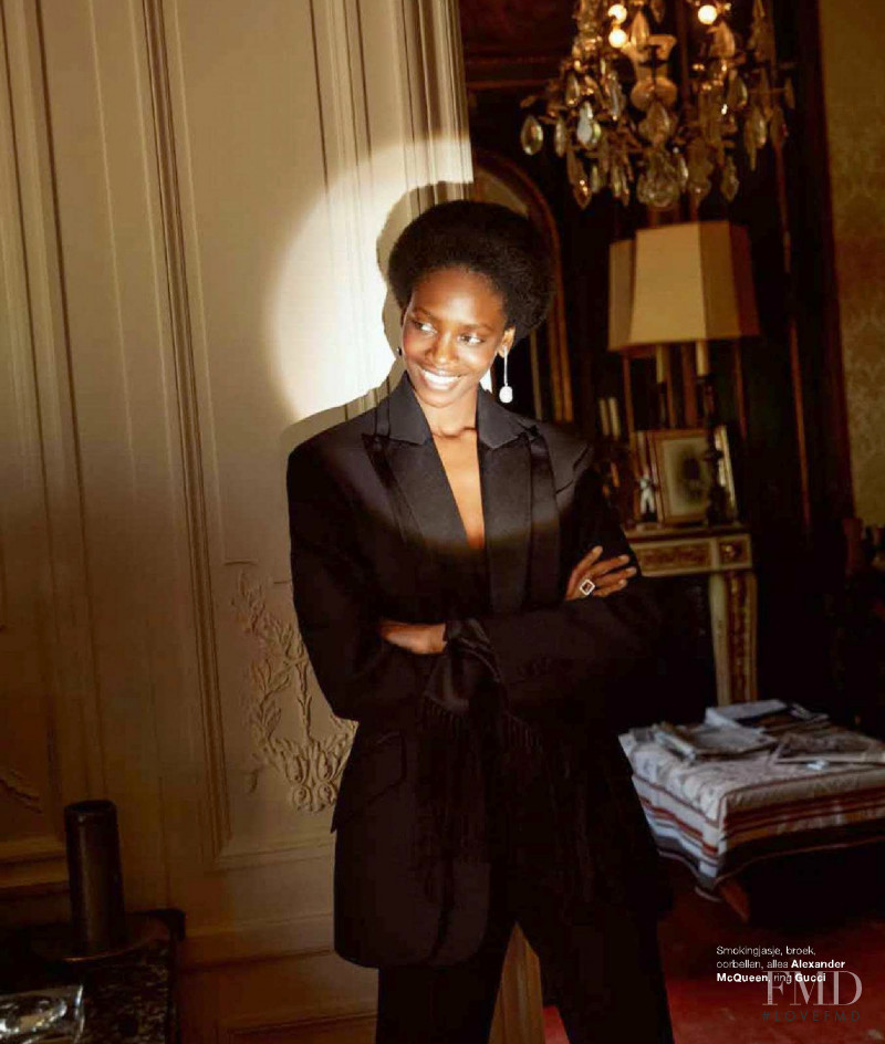 Marie Fofana featured in Tuxedo Dressing, December 2018