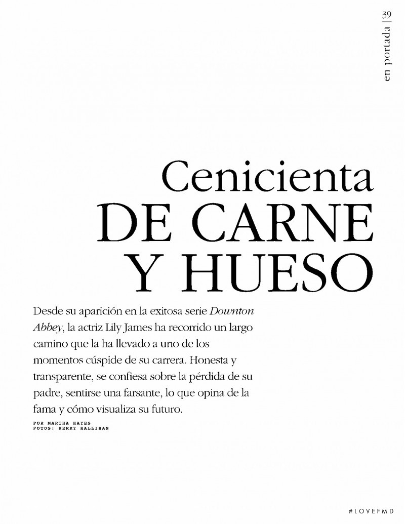 Cenicienta De Carne Y Hueso, October 2018