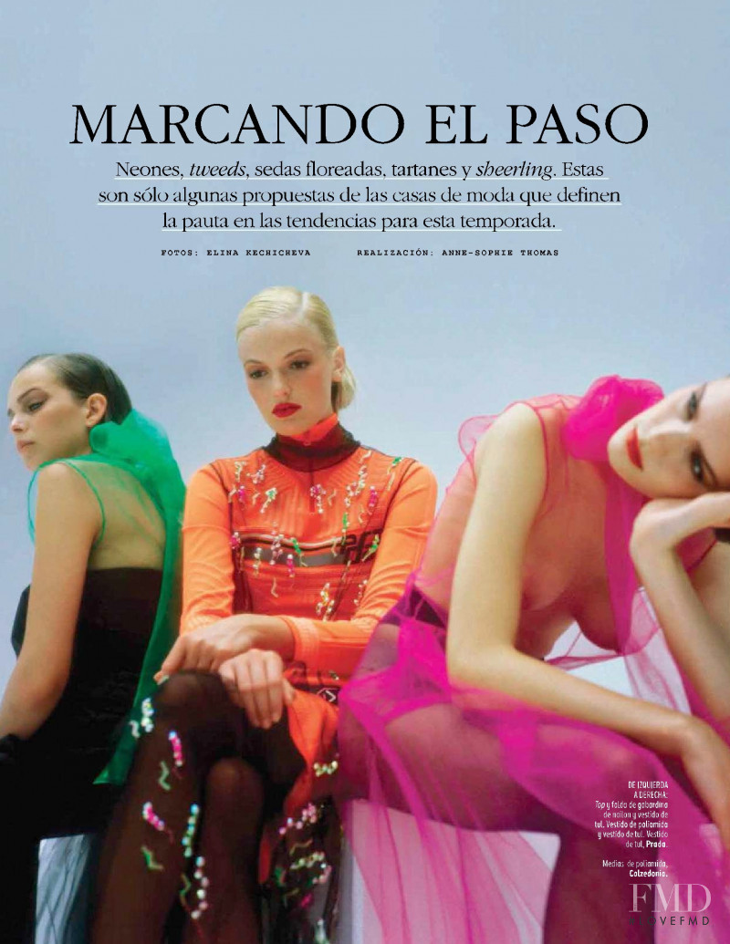 Marthe Wiggers featured in Marcando El Paso, October 2018