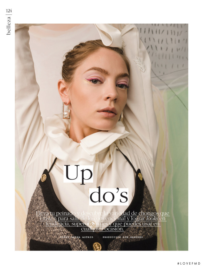 Veranika Antsipava featured in Up do\'s, October 2018