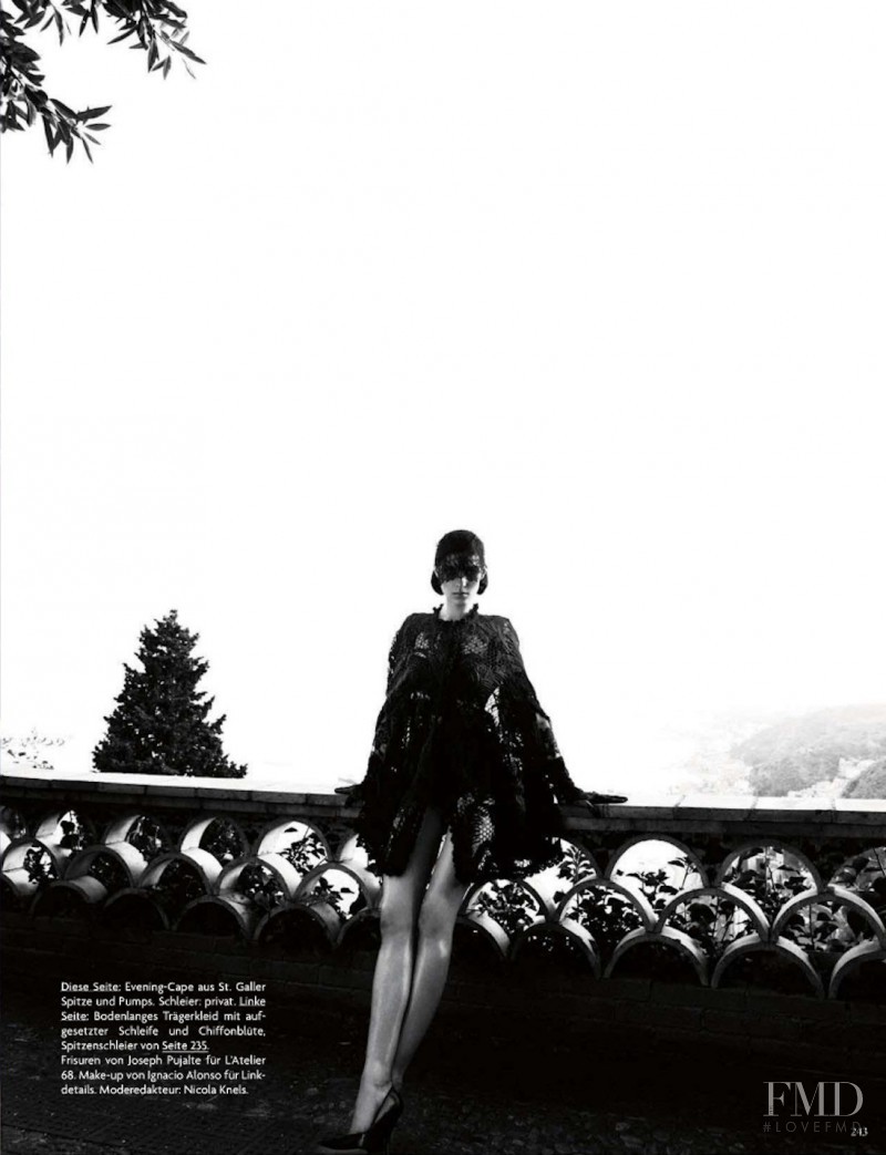 Kati Nescher featured in Dolce Diva, October 2012