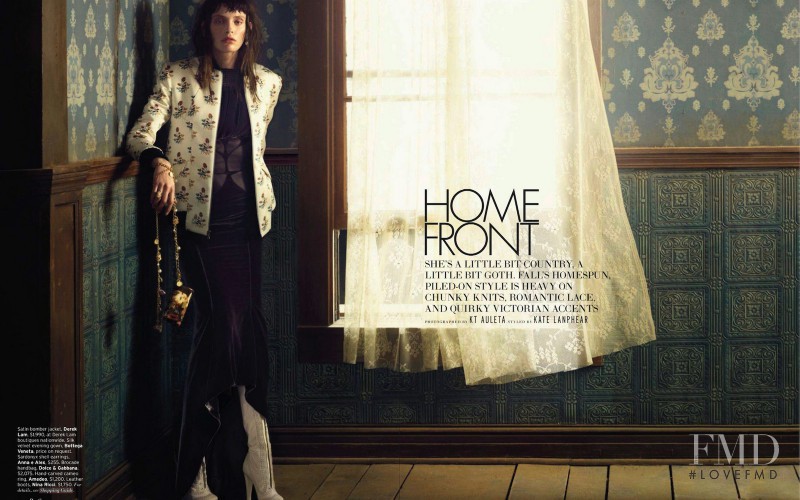Heidi Mount featured in Home Front, October 2012