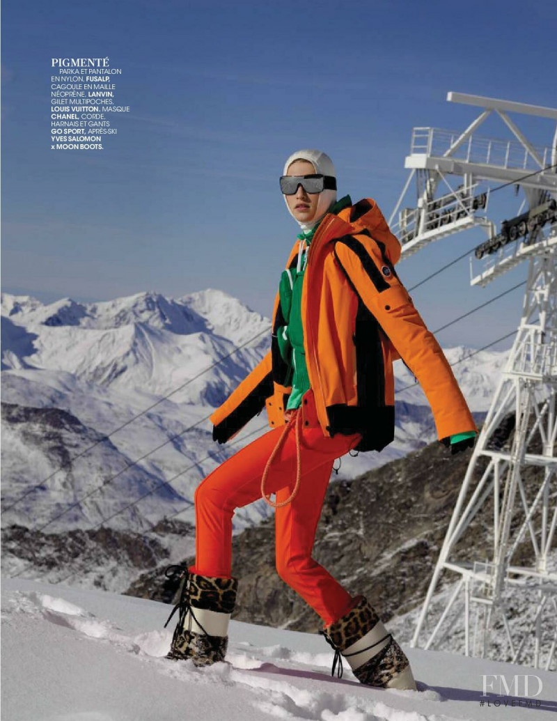 Vanja Dakovic featured in Flash Ski, December 2018