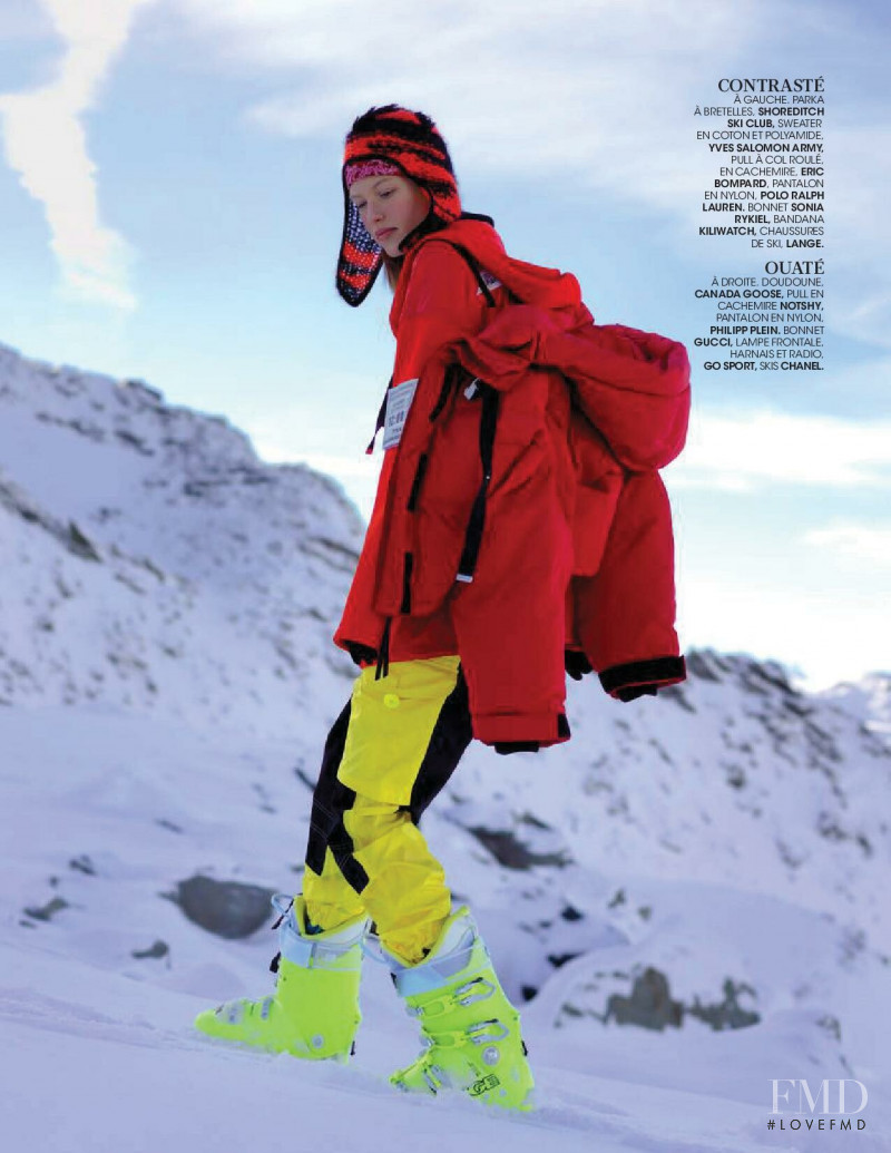 Vanja Dakovic featured in Flash Ski, December 2018