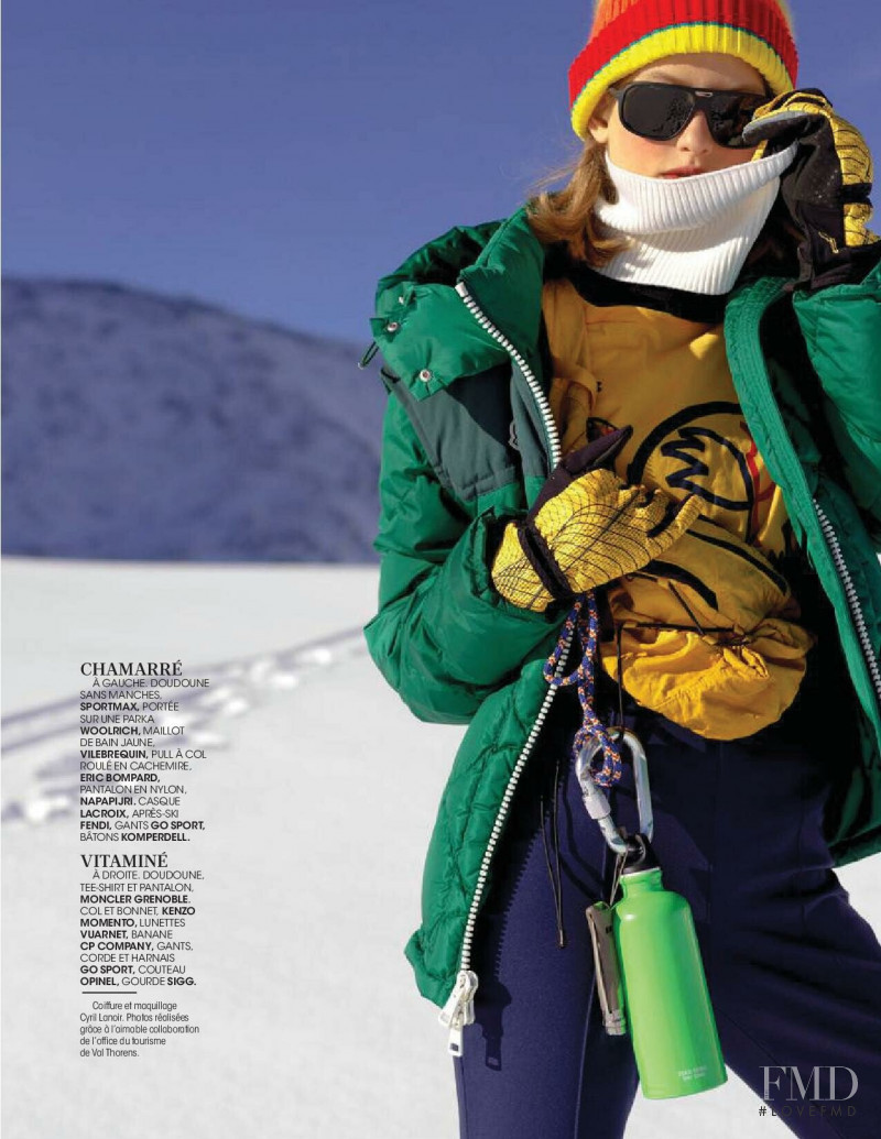 Vanja Dakovic featured in Flash Ski, December 2018