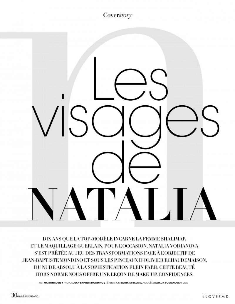 Les Visages De Natalia, January 2019