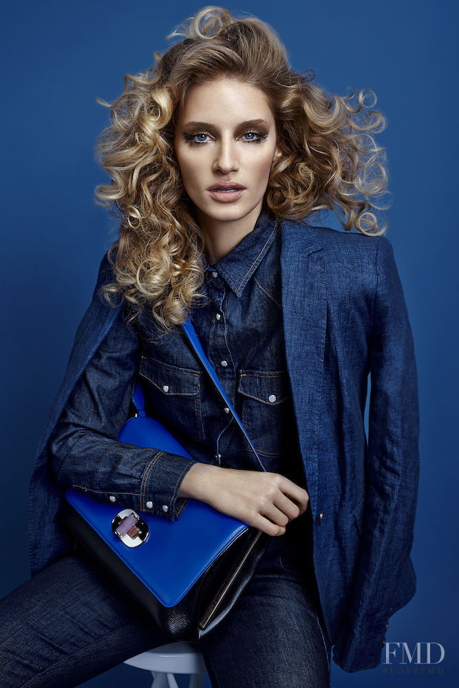 Linda Vojtova featured in Dark Blue, June 2015