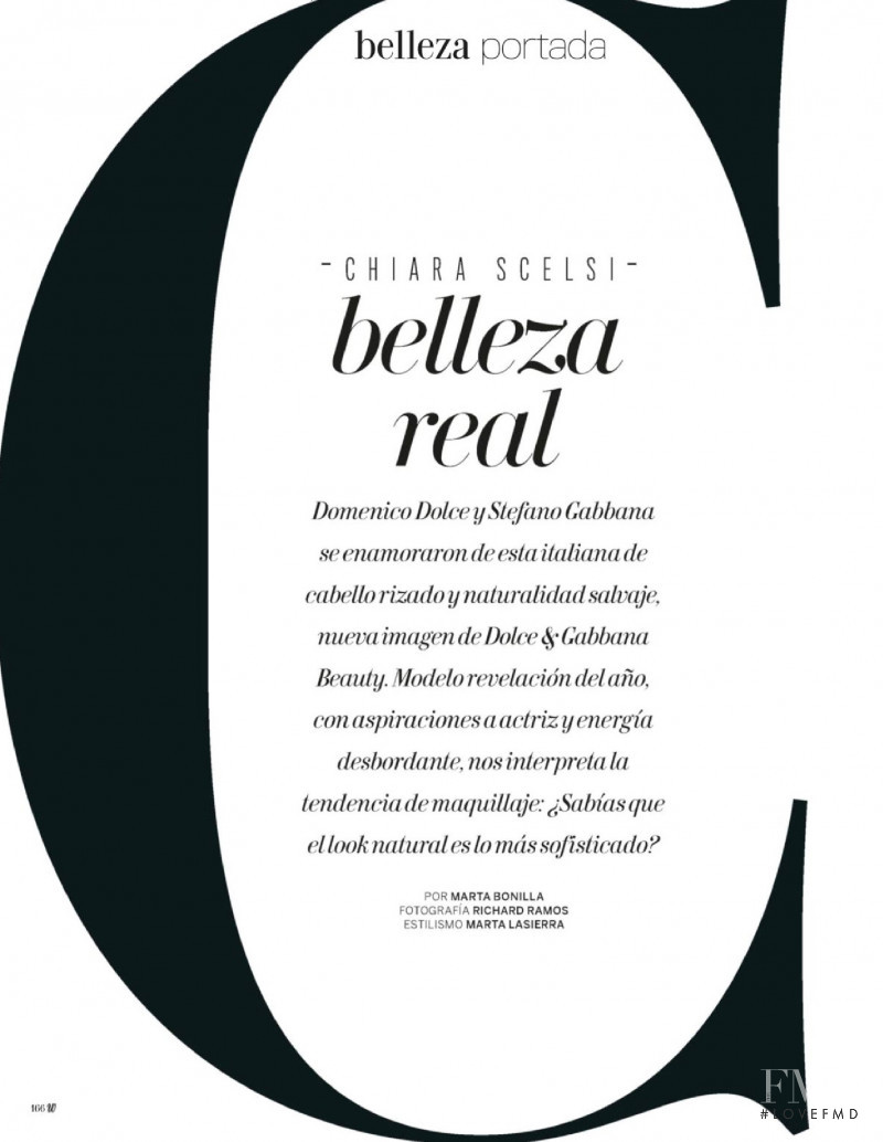 Belleza real, October 2018
