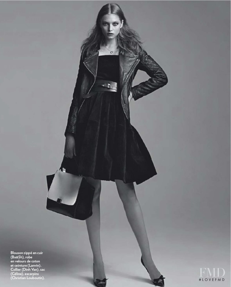 Svetlana Zakharova featured in Le Cuir Dans La Peau, October 2012