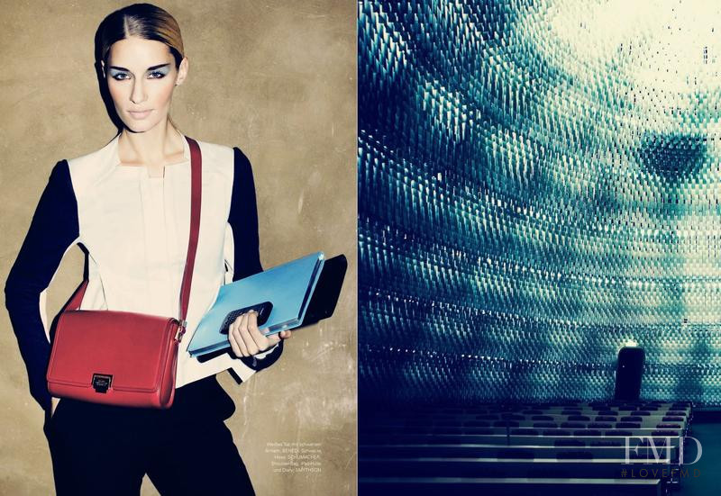 Linda Vojtova featured in Fräulein Wunder, February 2013