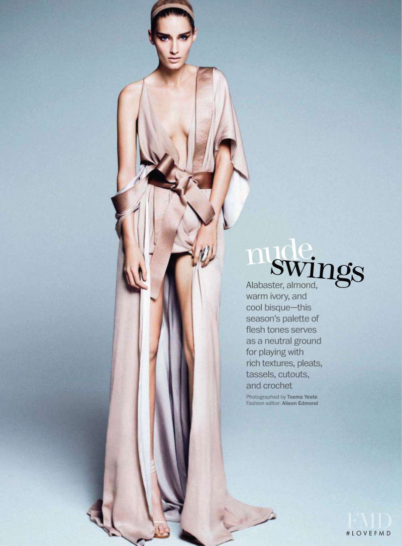 Linda Vojtova featured in Nude Swings, March 2011