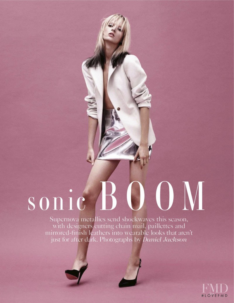Daria Strokous featured in Sonic Boom, October 2012