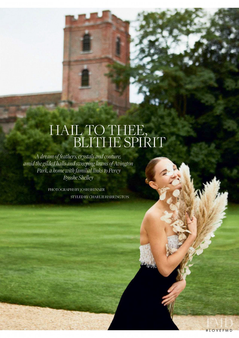 Manuela Frey featured in Hail To Thee, Blithe Spirit, December 2018