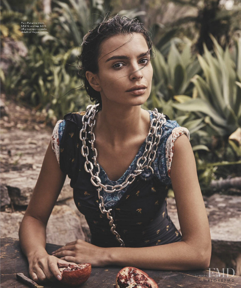 Emily Ratajkowski featured in Heat of the Moment, January 2019