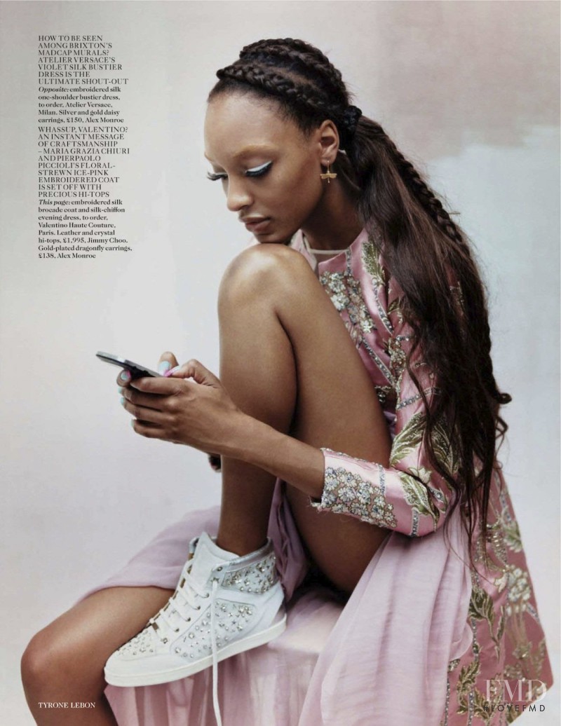 Jourdan Dunn featured in Gowns Of Brixton, October 2012