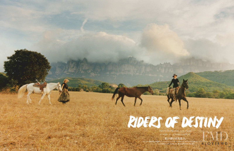 Adrienne Juliger featured in Riders of Destiny, January 2019