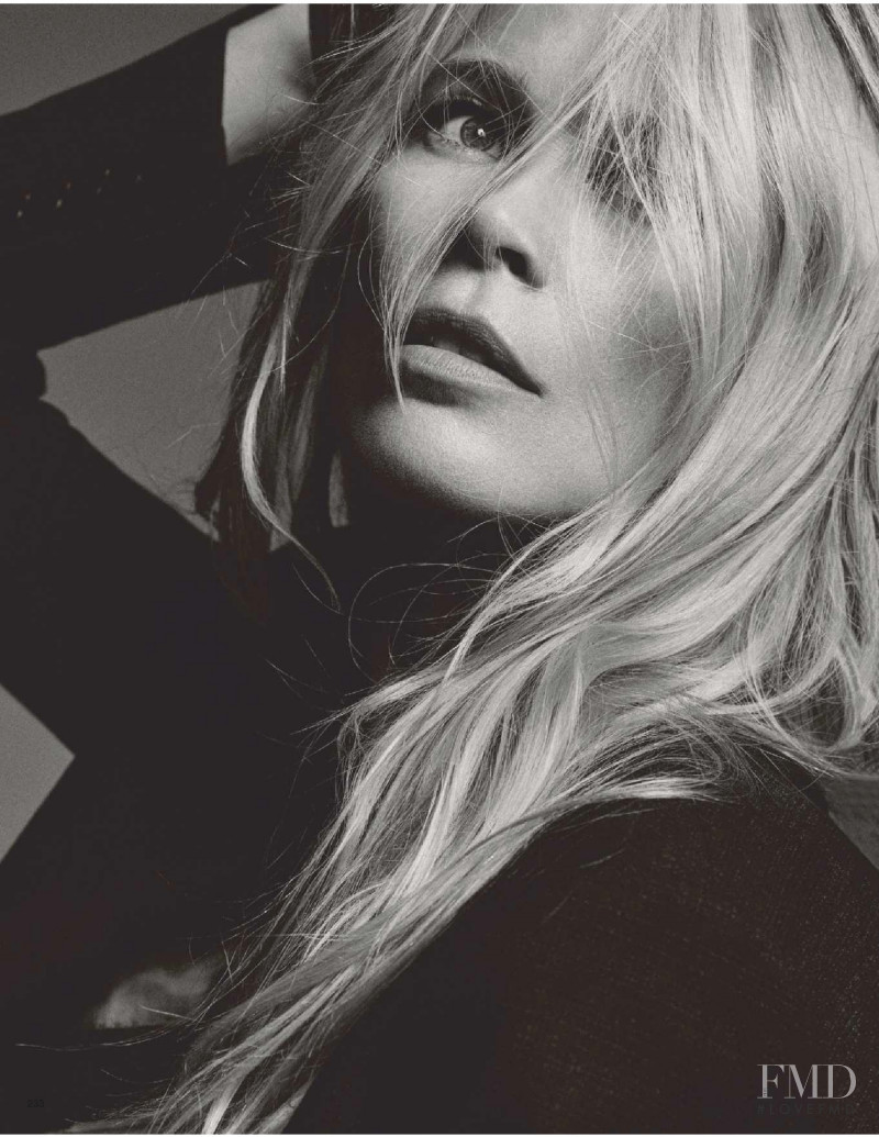 Claudia Schiffer featured in Only More Beautiful, January 2019
