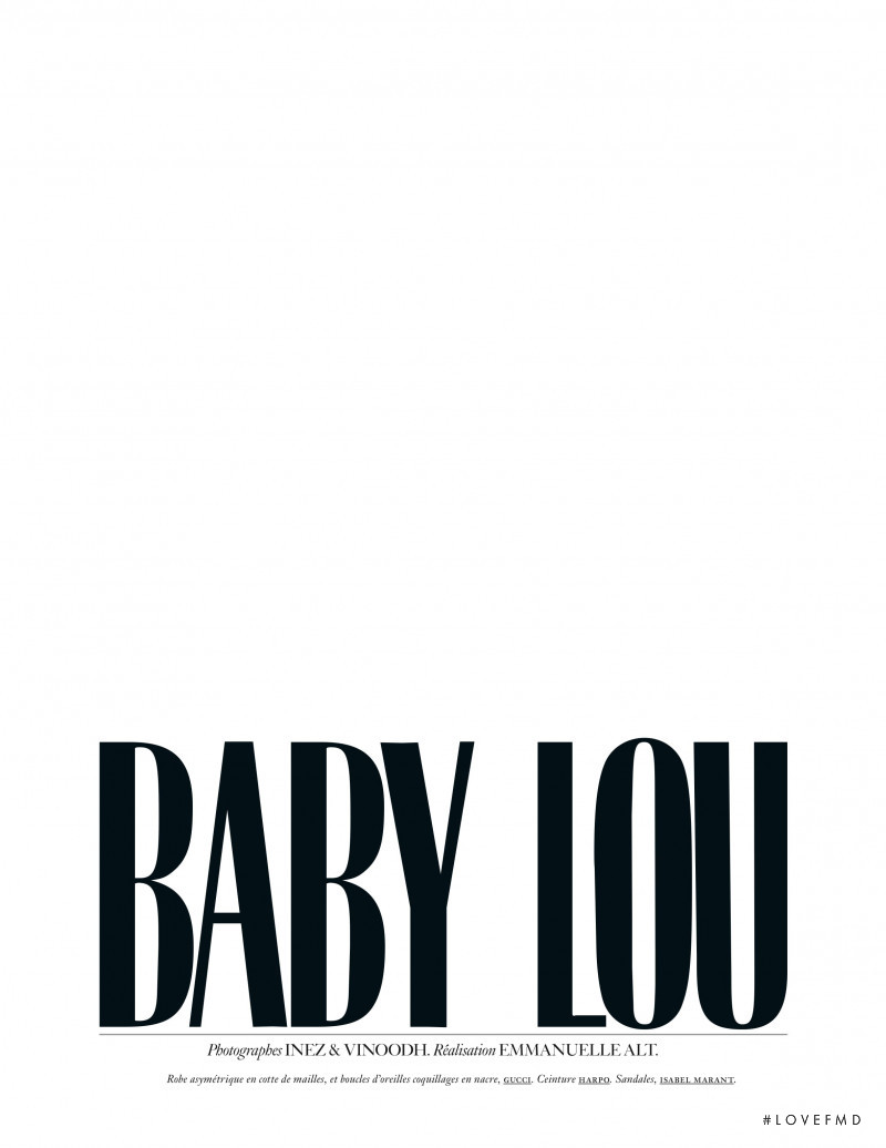 Baby Lou, December 2018