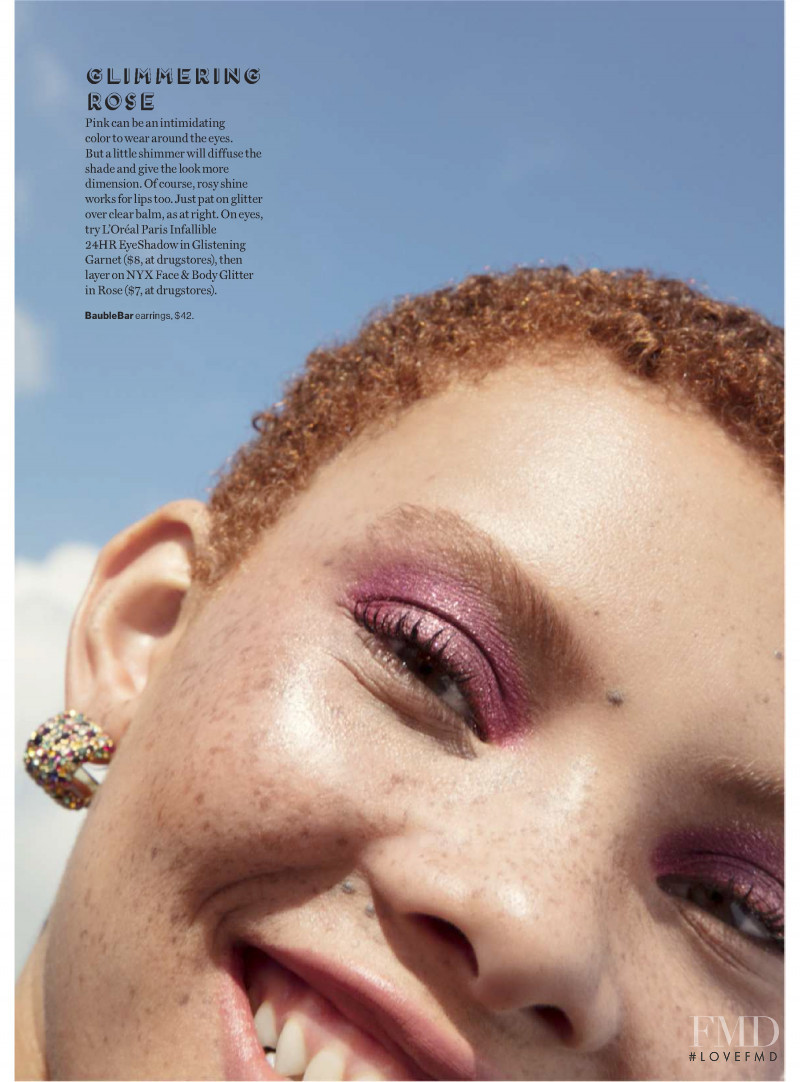 Aleece Wilson featured in Grown-up Glitter, January 2019