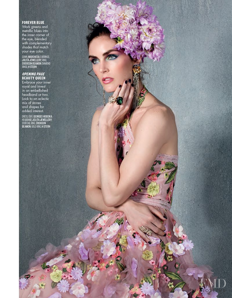 Hilary Rhoda featured in Super Natural, January 2019