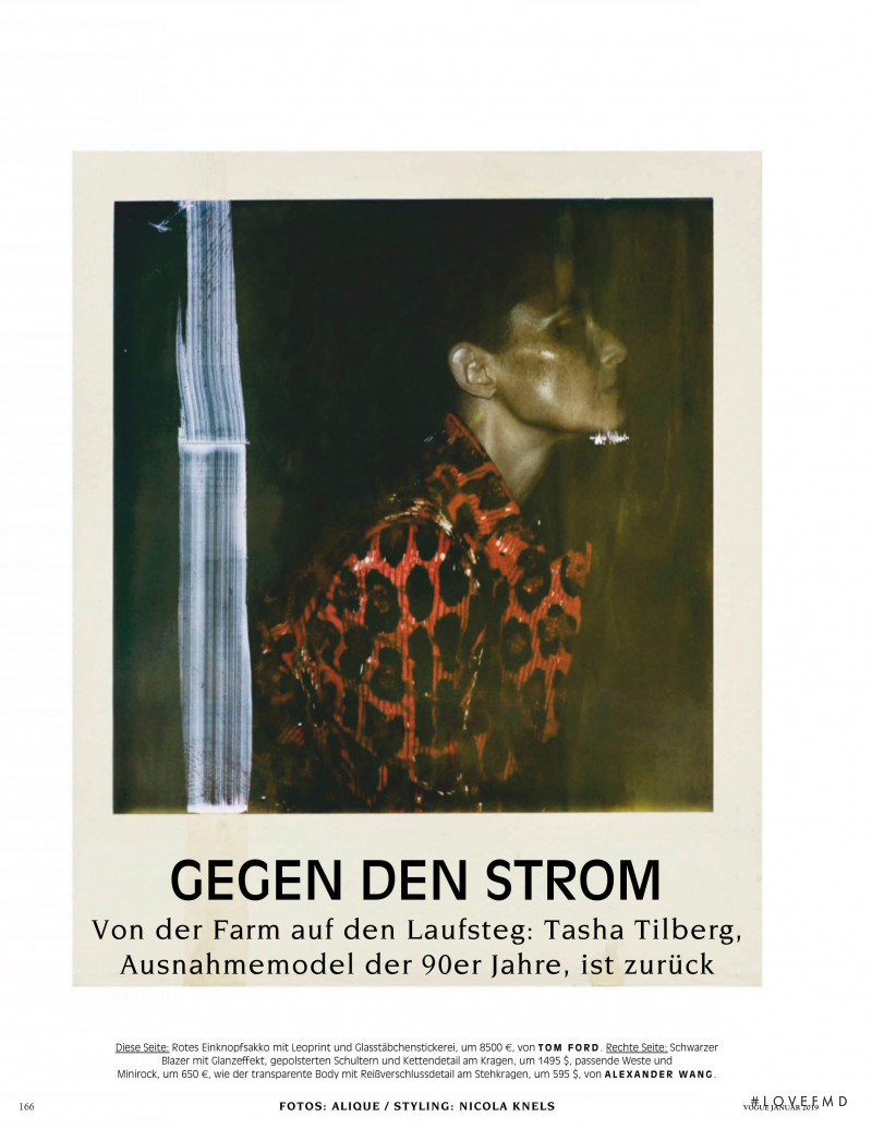 Tasha Tilberg featured in Gegen Den Storm, January 2019