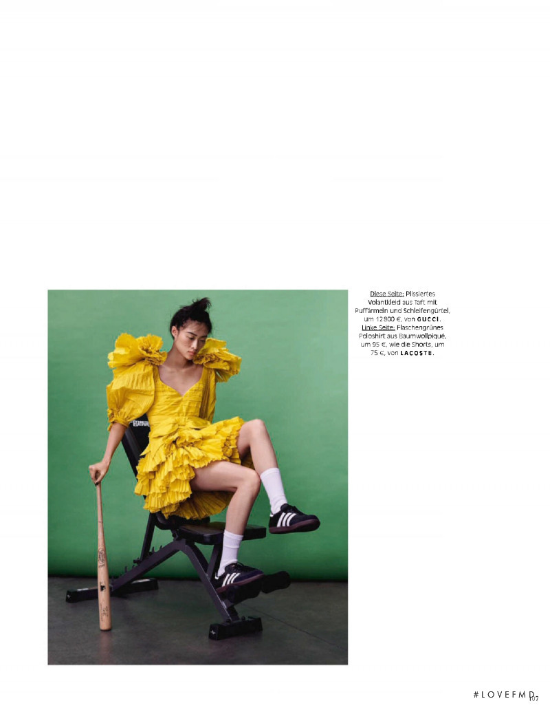 Chu Wong featured in Sport-Schau, February 2019