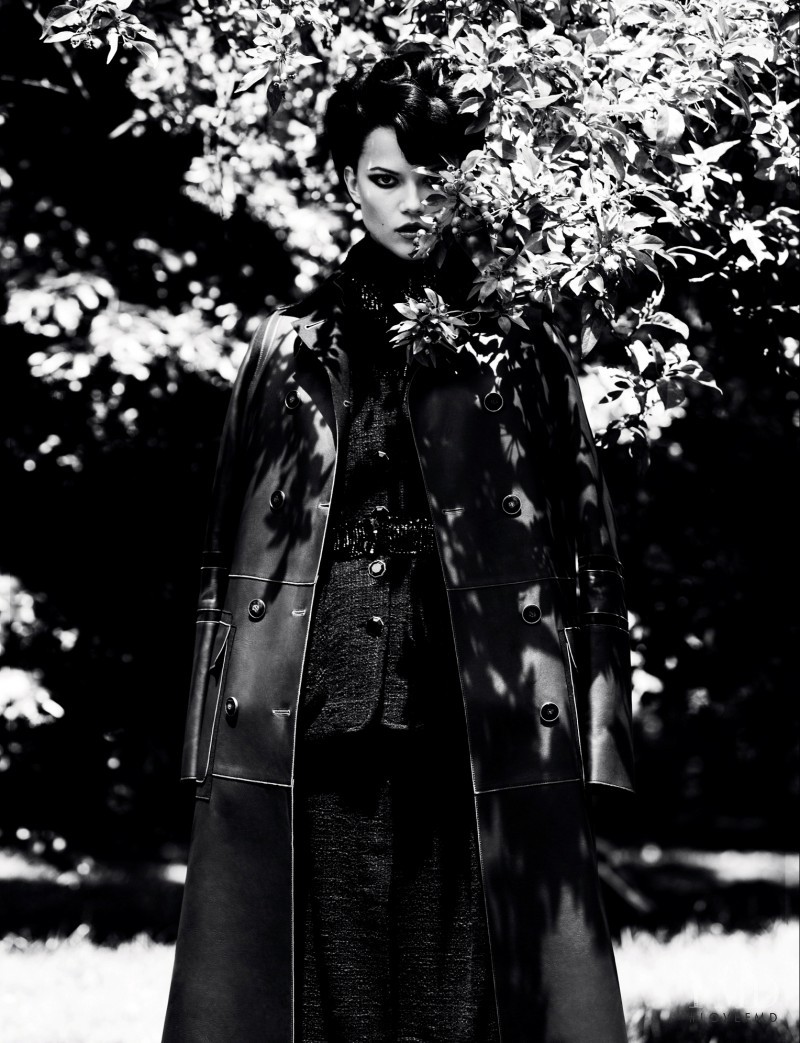 Kasia Struss featured in Wir Sind So Frei, September 2012