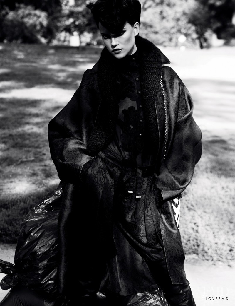 Kasia Struss featured in Wir Sind So Frei, September 2012