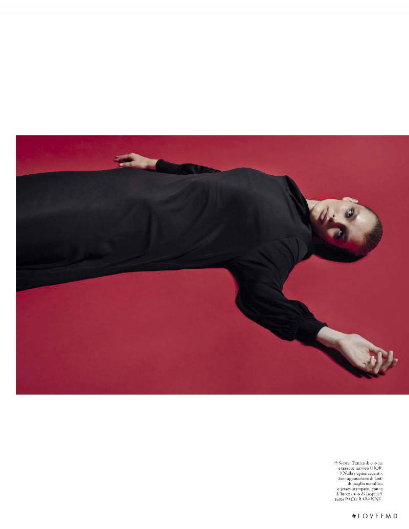 Kris Grikaite featured in Le Rouge Et Le Noir, January 2019