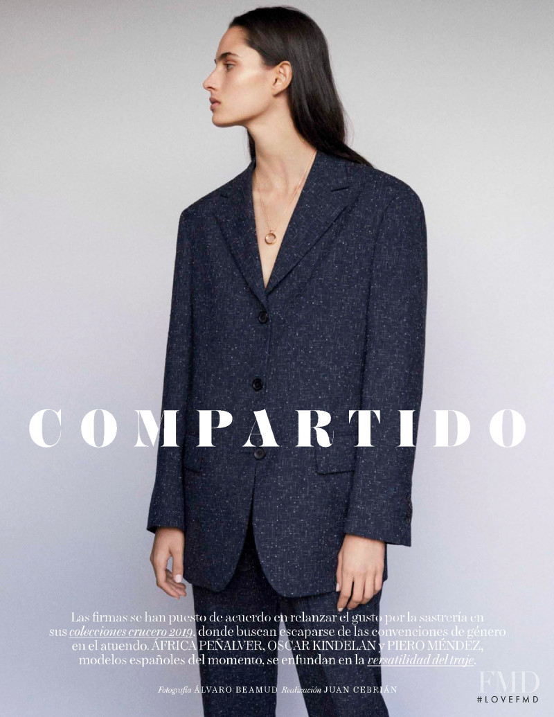 Africa Penalver featured in Codigo Compartido, January 2019