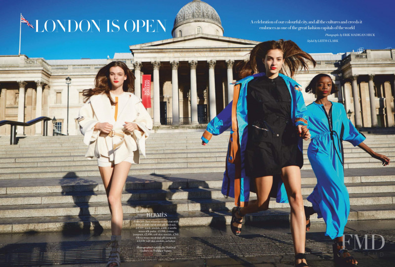 Camille Hurel featured in London is Open, February 2019