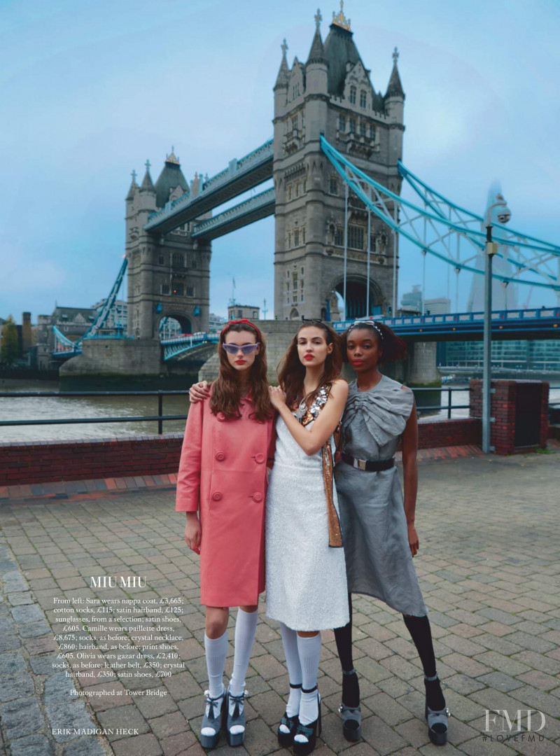 Camille Hurel featured in London is Open, February 2019