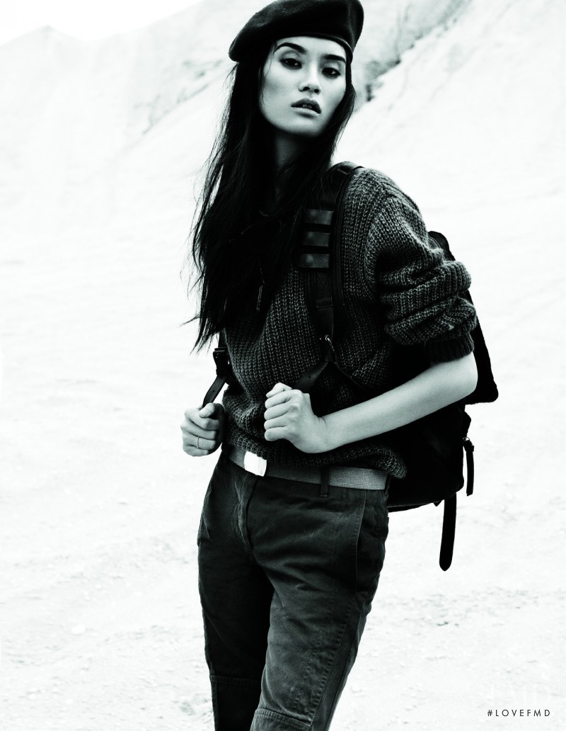 Ming Xi featured in Army Chic, September 2012